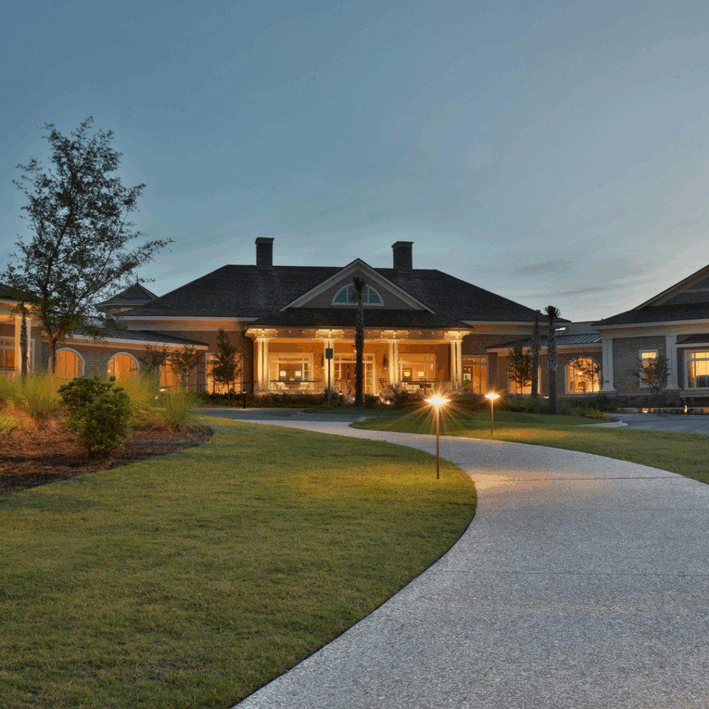 ground lights for house