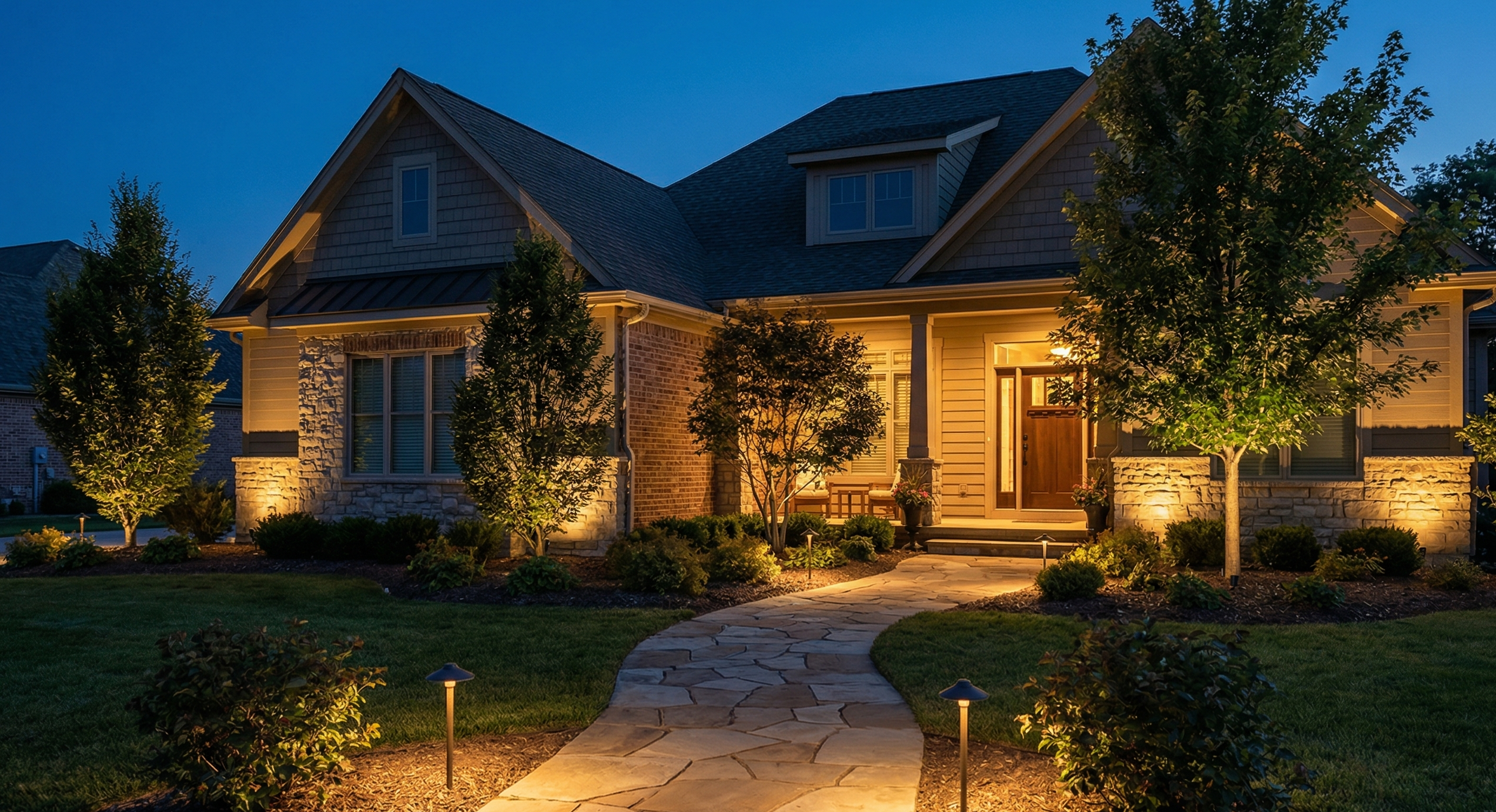 7 Landscape Lighting Mistakes That Make Your Home Look Worse, Not Better