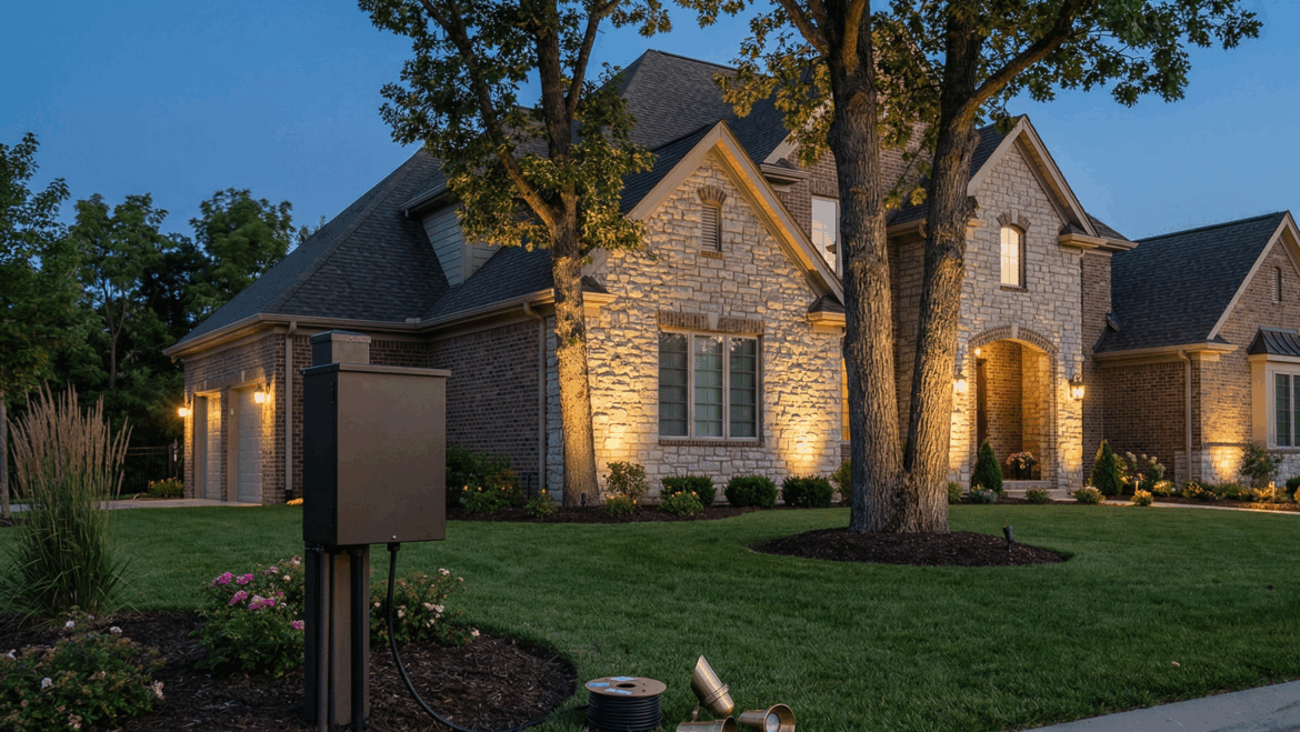 How Much Does Landscape Lighting Cost in Indiana? (A Realistic Breakdown)