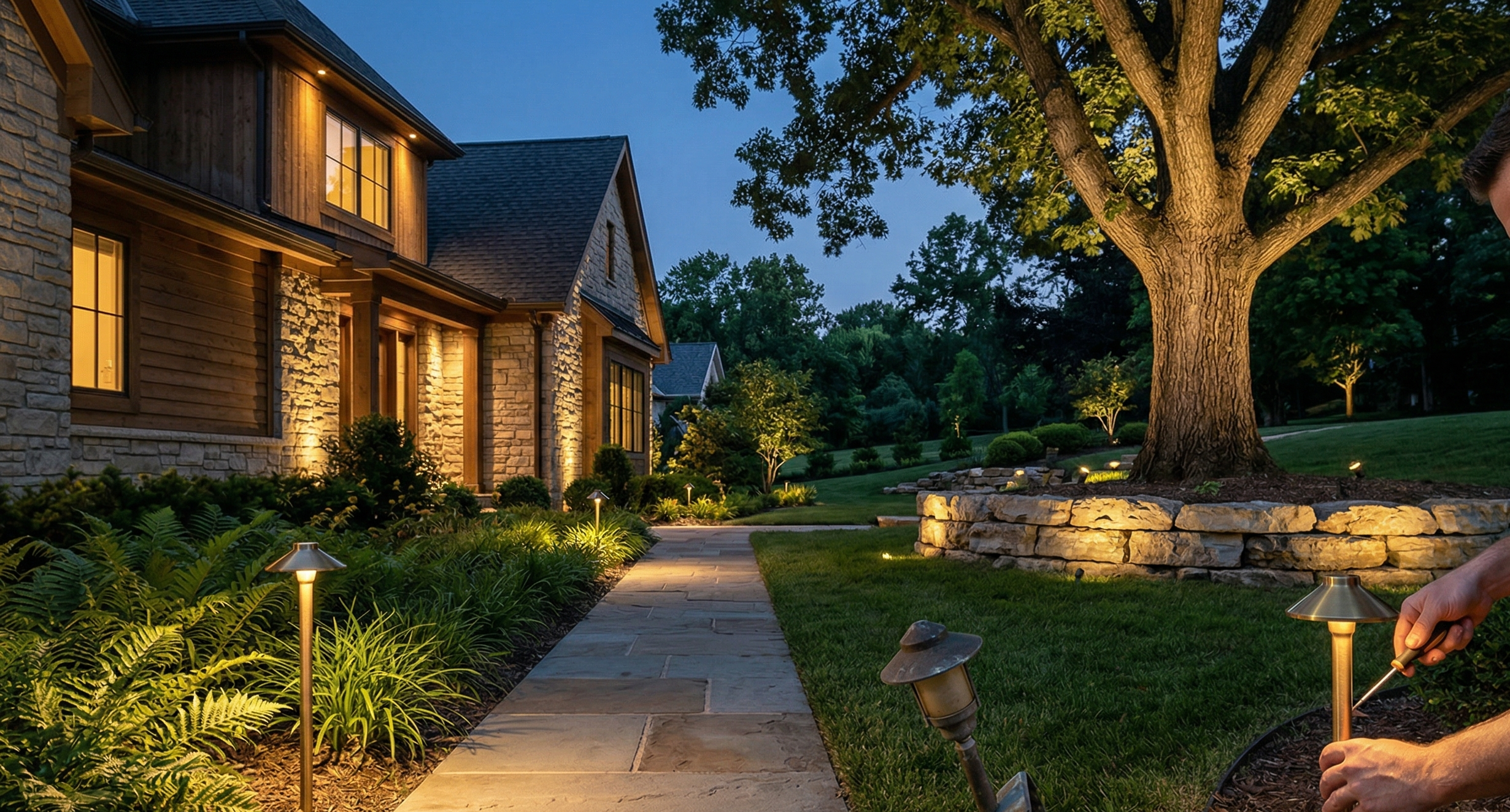 Why LED Landscape Lights Outperform Halogen (and How to Make the Switch)